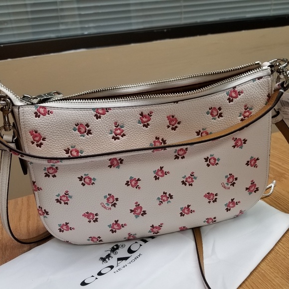 Chelsea Crossbody W/ Floral Bloom Print - chalk - Picture 5 of 6